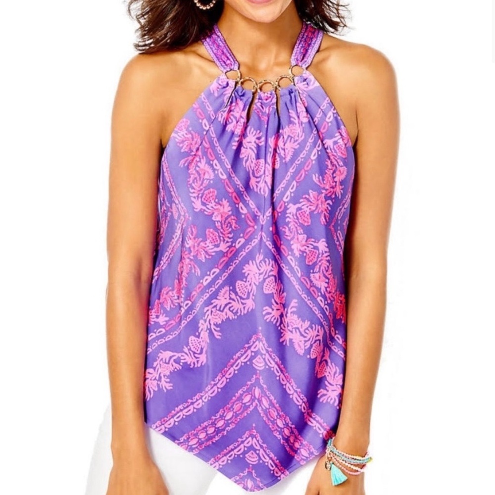 Lilly Pulitzer Julien Halter Top NWT
